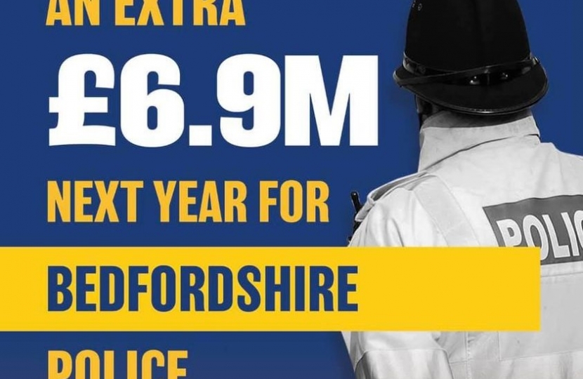 Beds Police £6.9m