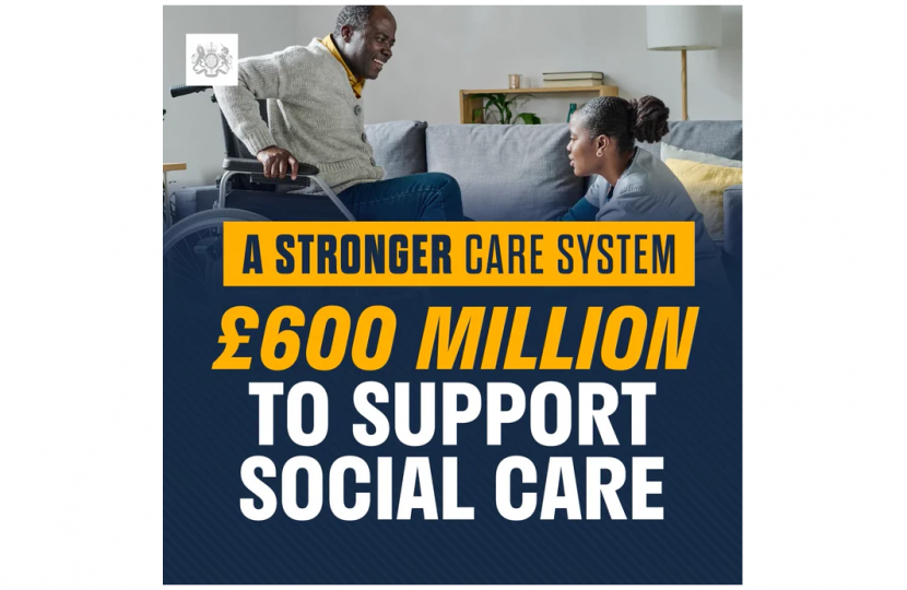 *£600m boost for social care