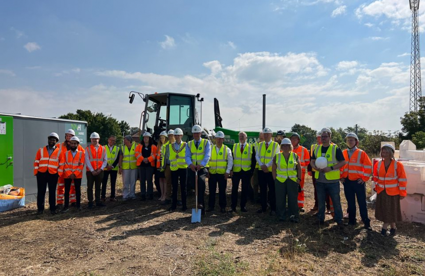 Biggleswade Interchange Hub Ground Breaking