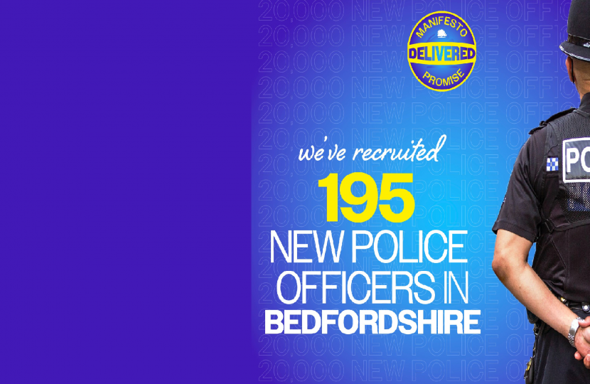 Beds Police Uplift April 2023