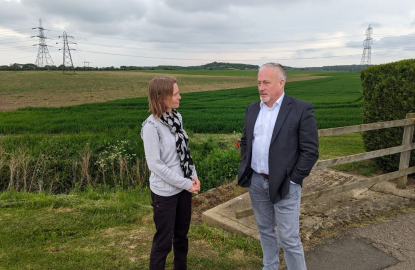 Richard with Helen of Rectory Farm