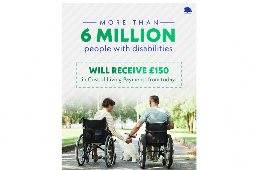 Disability Cost of Living payment