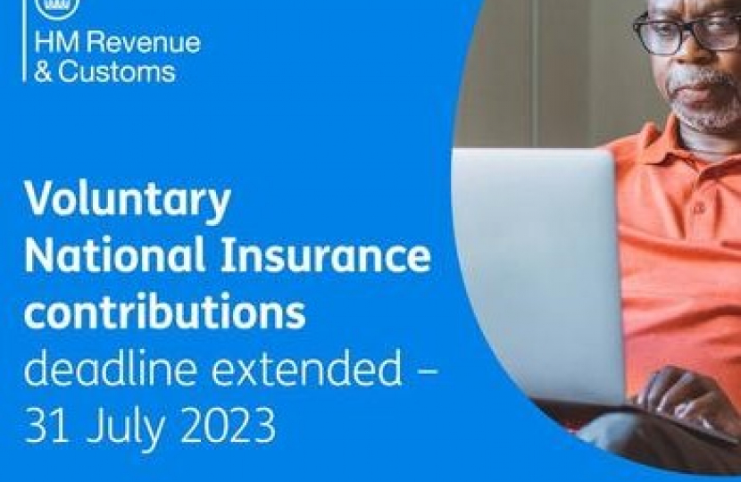 NI Voluntary Contributions Deadline Extended