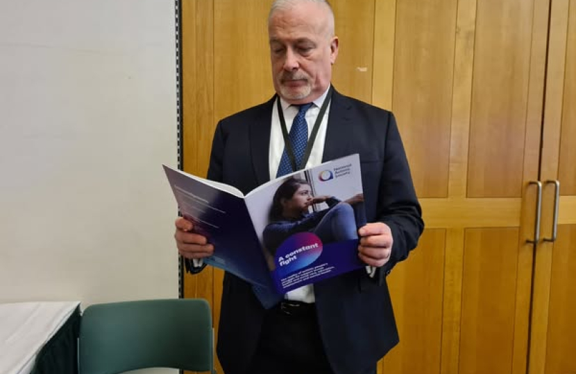 Richard Fuller attending Autism event in Portcullis House