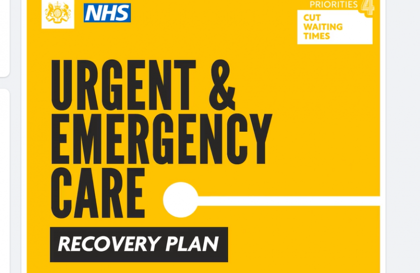 recovery plan for waiting times