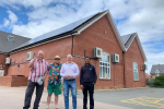 Great Denham Community Hall solar panels