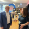 Richard at Emmaus with CEO, Donna-Louise Cobban