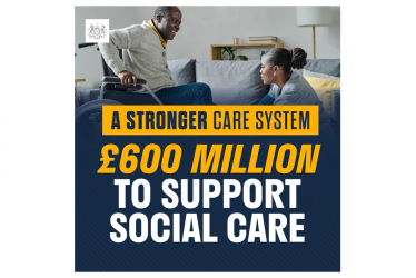 *£600m boost for social care