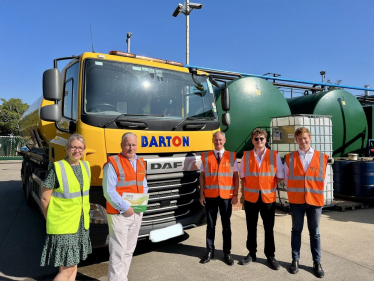 Richard at Barton Petroleum in Oakley