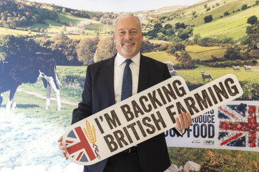 Richard backing British Farming Day 2024 in Parliament