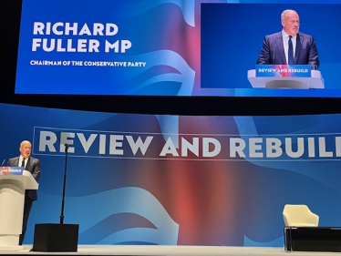 Richard opening Conservative Party Conference 2024