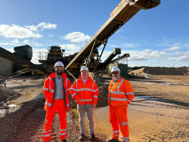 Richard Fuller at Willington Lock Quarry