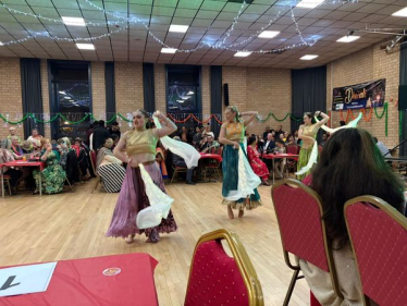 Diwali party at the Weatherly Centre in Biggleswade