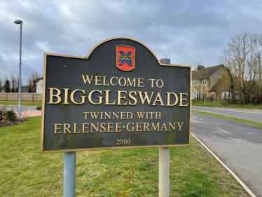 Biggleswade Town Sign