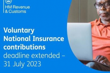 NI Voluntary Contributions Deadline Extended