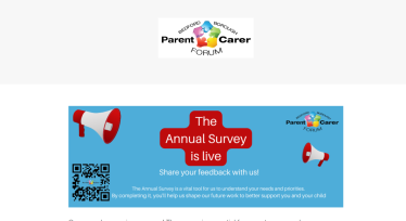 Parent Carer forum survey 2024 image